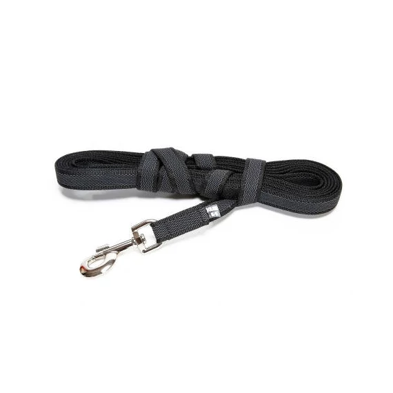 Julius K-9 ColorGray póráz fogóval (fekete-szürke) 14mm/10m