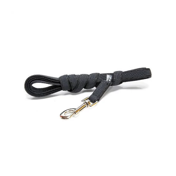 Julius K-9 ColorGray póráz fogóval (fekete-szürke) 20mm/3m