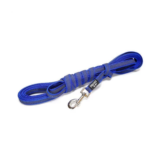 Julius K-9 ColorGray póráz fogóval (kék-szürke) 20mm/5m