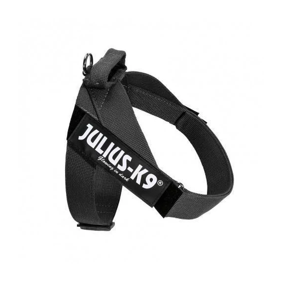 Julius K-9 ColorGray IDC Hevederhám 1-es méret (fekete) 61-80cm