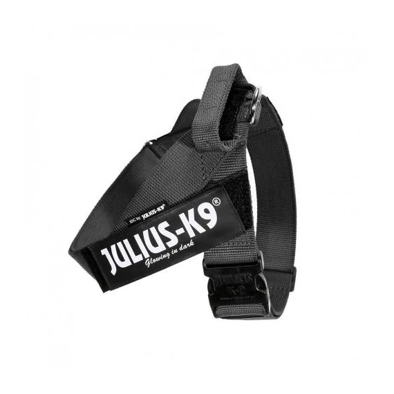 Julius K-9 ColorGray IDC Hevederhám 3-as méret (fekete) 84-113cm