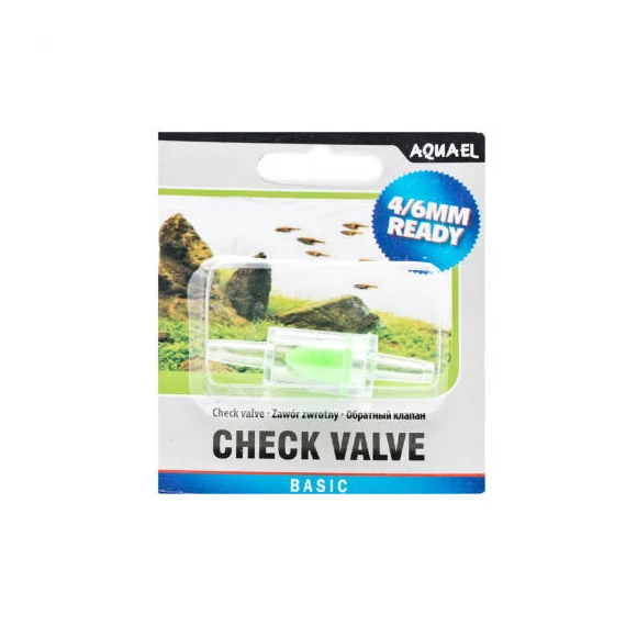 Aquael Check Valve Basic 4/6mm -  visszafolyásgátló szelep