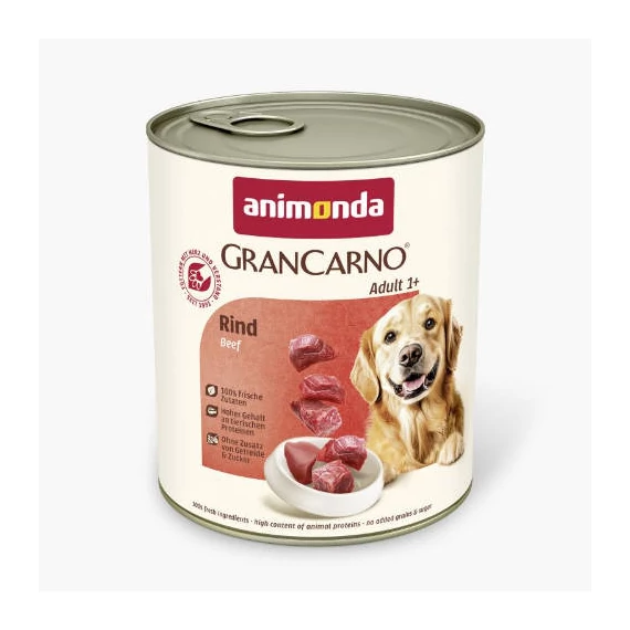 Animonda GranCarno Adult (marha) konzerv - Felnőtt kutyák részére (800g)