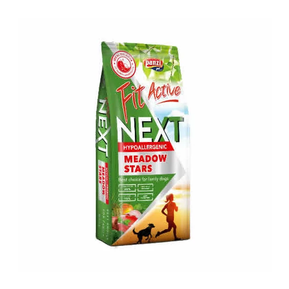 Panzi FitActive Next Meadow Stars Hypoallergenic Adult (nyúl,bárány,marha,rizs,alma) száraztáp felnőtt kutyák részére (15kg)