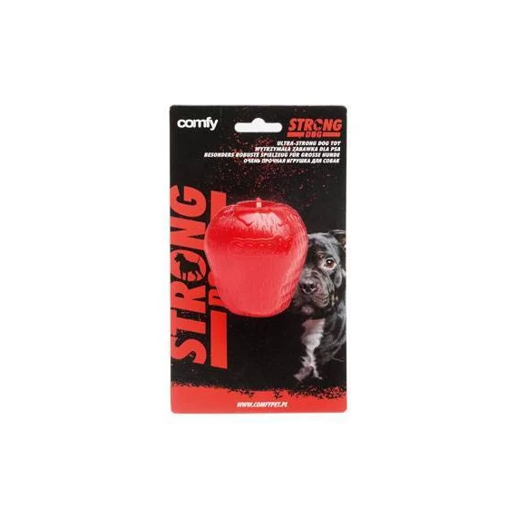 Comfy Toy Strong Dog - játék (eper) kutyák részére (7,5x6,5cm)