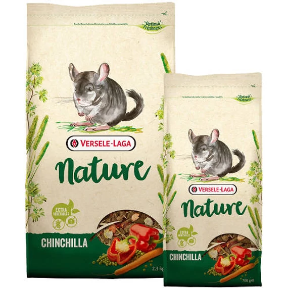 Versele-Laga Nature Chinchilla  - Teljes értékű eleség Csincsillák részére (2,3kg)