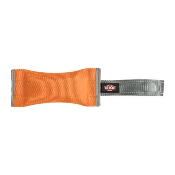 KT25.Trixie Sporting Training dummy - aportpárna (sárga) kutyák részére (Ø6x14cm/25cm)