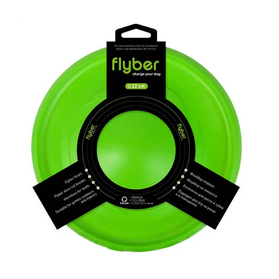 Frizbi FLYBER, 22cm, lime
