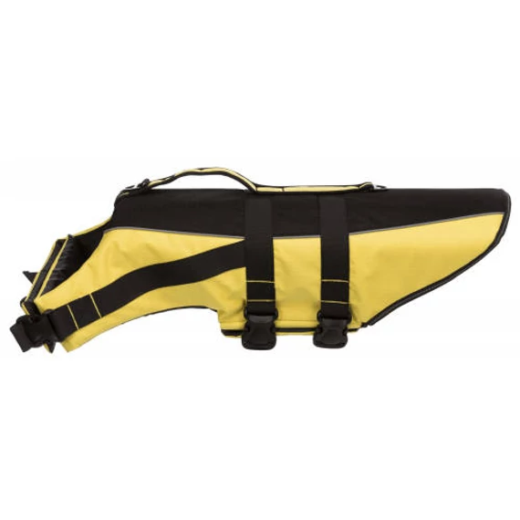 Trixie Life Vest - mentőmellény - sárga/fekete (L) 50-80cm / 36kg