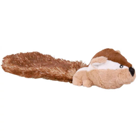 KT26.Trixie Dangling Chipmunk Pluss Toy - plüss játék (mókus) kutyák részére (30cm)