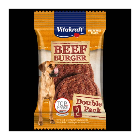 Vitakraft Beef Burger - jutalomfalat (hamburger) kistestű kutyák részére (2x18g)