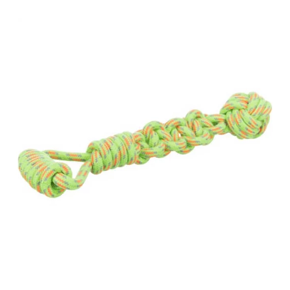 Trixie Playing Rope with Woven-in Ball - kötél játék (labda kötéllel) kutyák részére (Ø8/38cm)