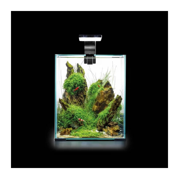 Aquael Shrimp Set Smart DayNnight 10 black - Nano akvárium garnélarákoknak és kisebb halaknak (20x20x25cm)