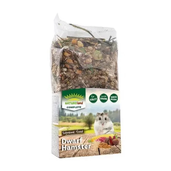 NatureLand Complete - Teljes értékű eleség törpehörcsögök részére (300g)