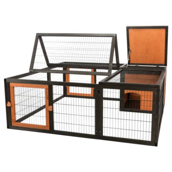 KT26.Trixie Natura Outdoor Run with Cover - szabadtéri kifutó (150×53×150cm)