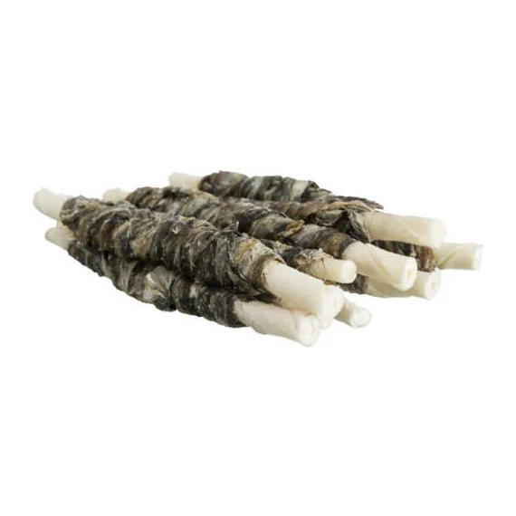 Trixie Denta Fun Fish Chewing Rolls - jutalomfalat (hal) kutyák részére  (10db/12cm) 75g