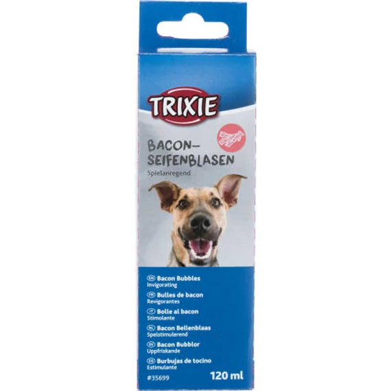 Trixie Bacon Bubbles - játék (Bacon aromás buborékfújó) kutyák részére (120ml)