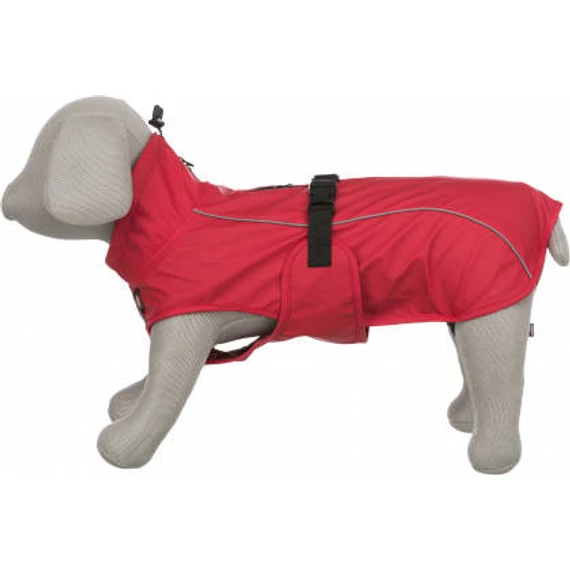 Trixie Dog raincoat Vimy - esőkabát (piros) kutyák részére (M) 45cm