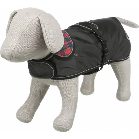 Trixie Hermy coat 2in1 - tacskó kabát (fekete,piros) tacskó jellegű kutyák részére (S) 43cm