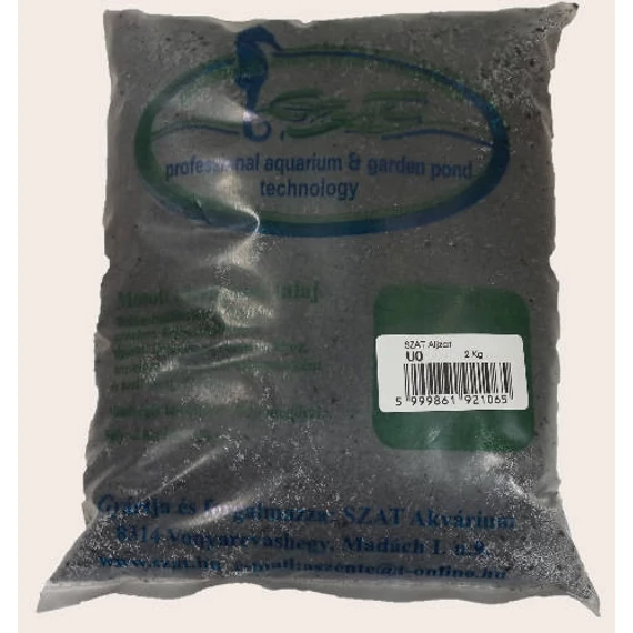 Akváriumi aljzat - fekete bazalt U0 2kg
