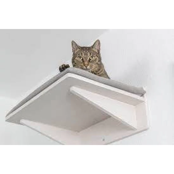 Trixie Platform for Wall Mounting - falraszerelhető párnázott felület (fehér) 50x17,5x36,5cm
