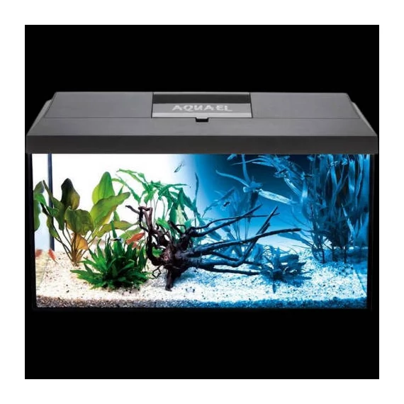 AquaEl Leddy DayNight 60 black - akvárium szett (fekete) 54l/60x30x30cm