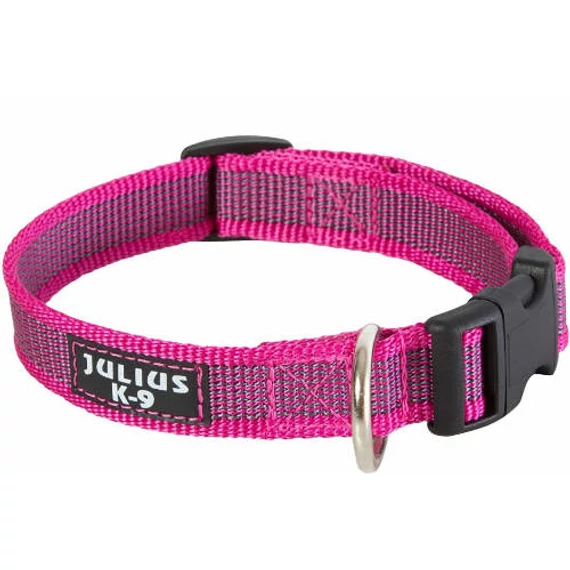 Julius K-9 ColorGray nyakörv (25mm/39-65cm) pink-szürke CSOMAGOLT