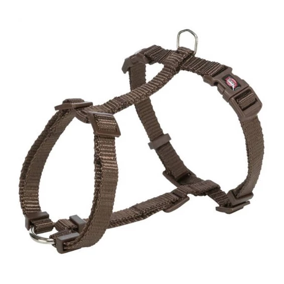 KT24: Trixie Premium H- hám - mogyoró (XXS-XS) 20-32cm/10mm