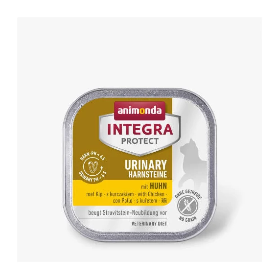 Animonda Integra Protect Urinary - nedves eledel (csirke) húgyúti problémás macskák részére (100g)