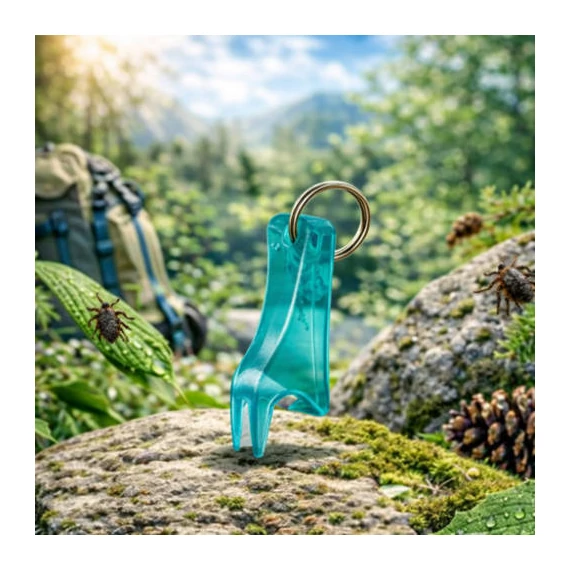 Trixie Tick Away Tick Remover - kullancseltávolító kanál (több féle színben) kisállatok részére (6,5cm)