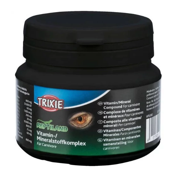 Trixie Vitamin, Mineral Compound - kiegészítő eleség (Vitamin/ásványi anyag)  húsevő hüllők részére (80g)