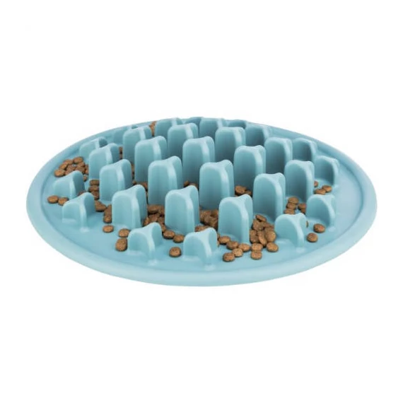 KT26.Trixie Slow Feeding Food Mat - tál (evés lassító) kutyák részére (Ø35cm), kék