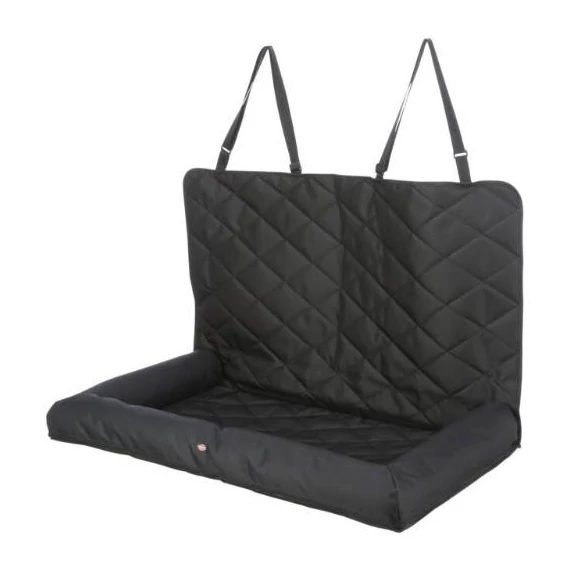 KT26.Trixie Car seat cushion double - párna (ülésvédő,fekete) csomagtartóba  (95x10x50cm)