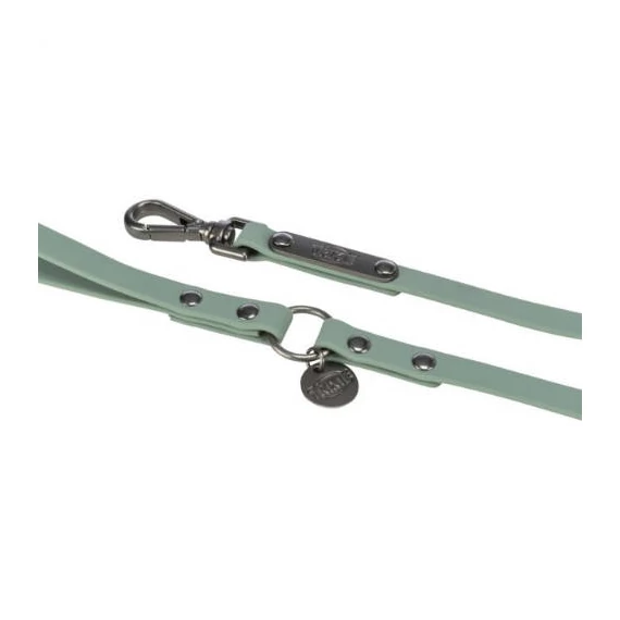 KT25.Trixie CityStyle Lead (L-XL) - póráz (PVC bevonattal/ zsályaszín) kutyák részére (1m/20mm)