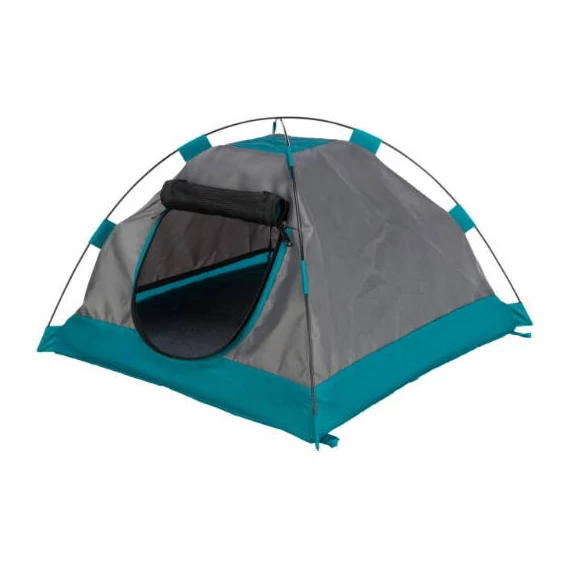 KT26.Trixie tent for dogs sátor (szürke/ petrolkék) kutyák részére (47x34x47cm)