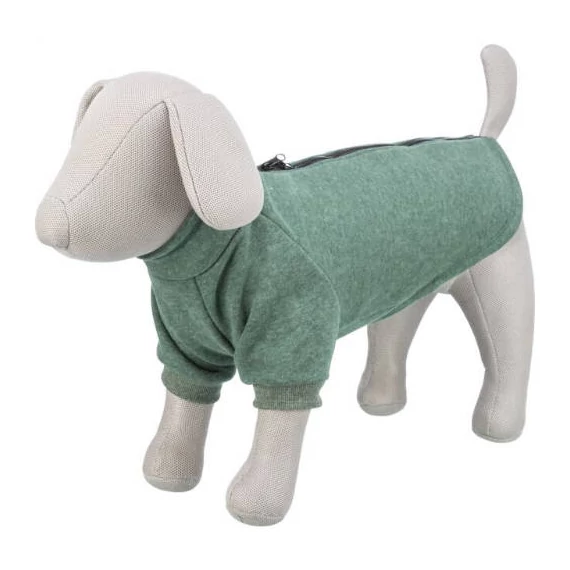 Trixie Sweatshirt CityStyle Amsterdam - pulóver (sötétzöld) kutyák részére (S) 40cm