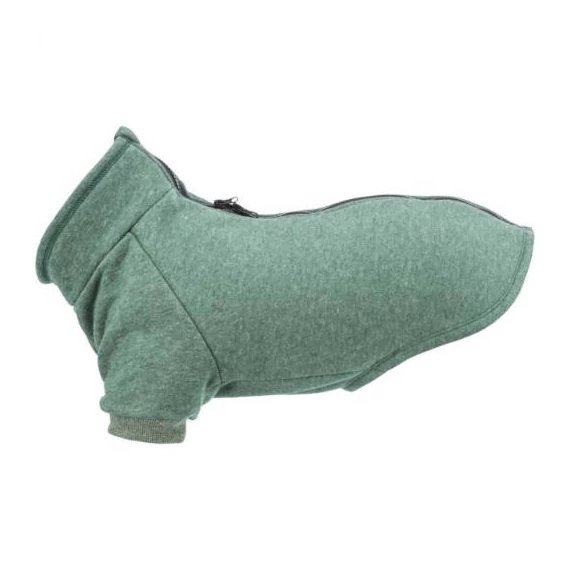 Trixie Sweatshirt CityStyle Amsterdam - pulóver (sötétzöld) kutyák részére (M) 50cm