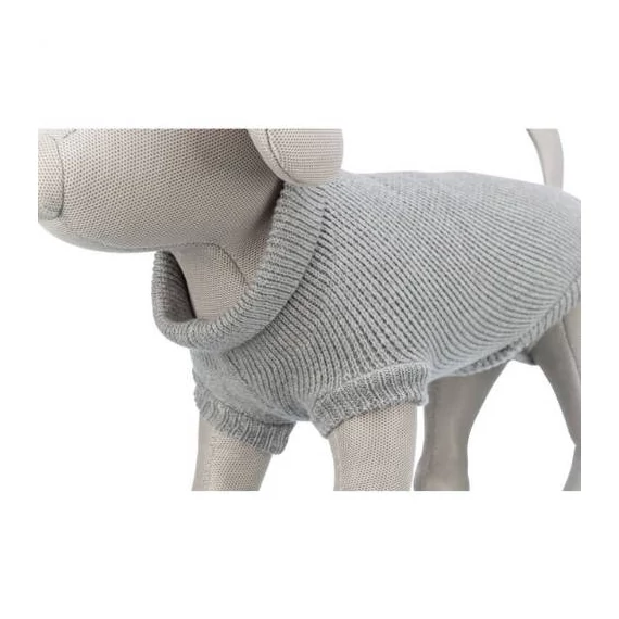 Trixie Pullover CityStyle Berlin - pulóver (szürke) kutyák részére (M) 50cm
