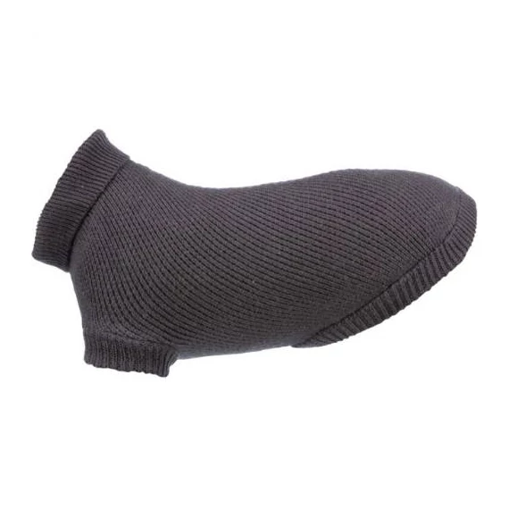 KT26.Trixie Pullover CityStyle Berlin - pulóver (antracitszürke) kutyák részére (XS) 30cm