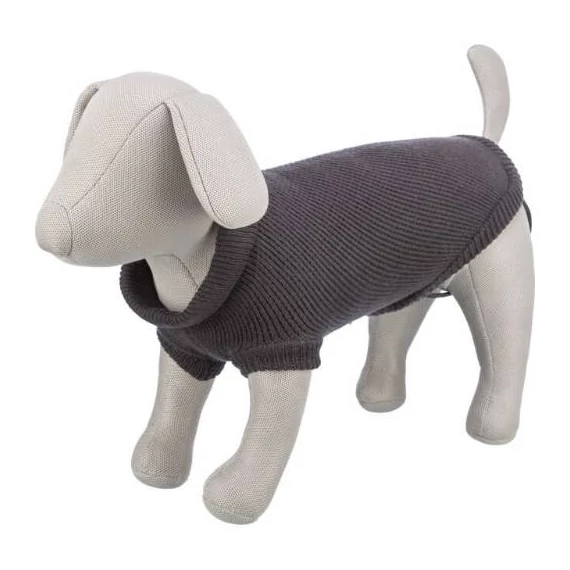 KT26.Trixie Pullover CityStyle Berlin - pulóver (antracitszürke) kutyák részére (L) 60cm