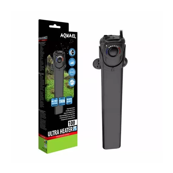 AquaEl Ultra Heater DayNight 100W - Termosztátos akváriumfűtő (60-100l)