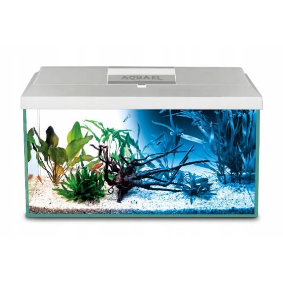 AquaEl Leddy Plus 60 DayNight white - akvárium szett (fehér) 54liter (60x30x30cm)