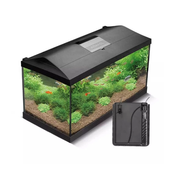 AquaEl Leddy 60 DayNight 2.0 BIO-FS black - akvárium szett (fekete) 54liter (60x30x30cm)