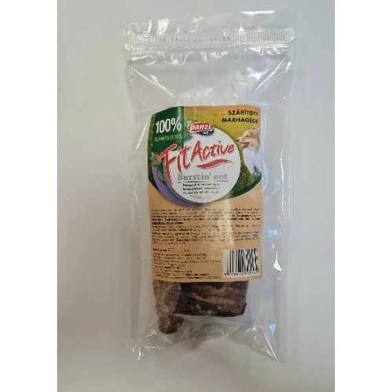 FitActive snack - jutalomfalat (szárított marhagége) kutyák részére (100g)