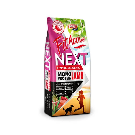 FitActiveNEXT Hypoallergenic MONO LAMB with cranberry (Bárány-vörösáfonya, 15 kg)