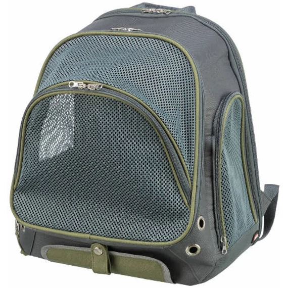 Trixie Lyla Backpack - szállítótáska (szürke/kék) kutyák részére (32x22x42cm)
