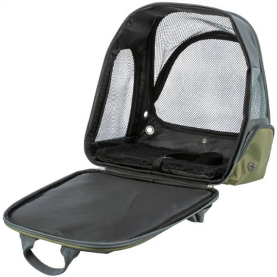 Trixie Lyla Backpack - szállítótáska (szürke/kék) kutyák részére (32x22x42cm)