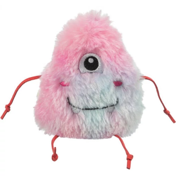 KT26.Trixie cushion - játék szörnyecske plüss, macskamenta - macskák részére (12cm)