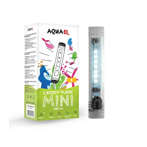 AquaEl Leddy Tube Mini- Univerzális LED akváriumvilágítás (3W)