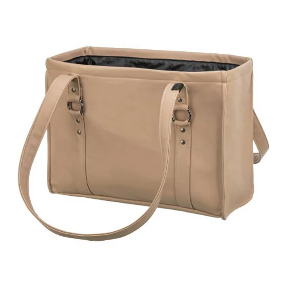 KT26.Trixie CityStylel carrier - hortdozó, kutyák részére 40x20x30cm cappuccino